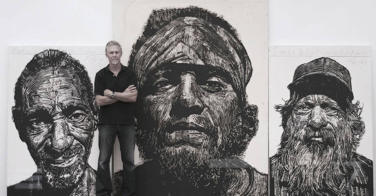Neil Shigley, artist with work